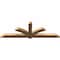 Ekena Millwork Redmond Smooth Timber Gable Bracket, Western Red Cedar, 96"W x 32"H x 3 1/2"D x 5 1/2"F, 8/12 Pitch GBW096X32X0406RED00SWR - alternate 5